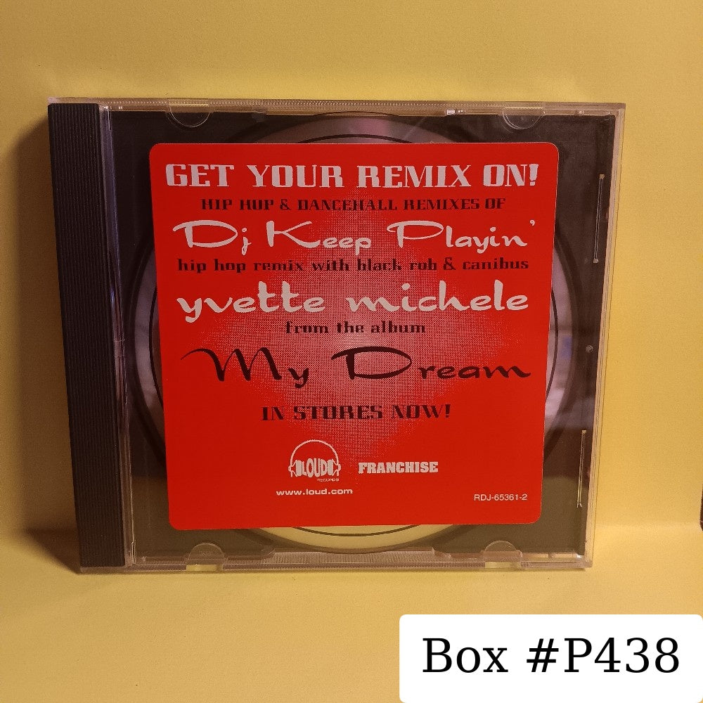 Yvette Michele Black Rob Canibus - DJ Keep Playin' PROMO Black Out Remix  - 1997 - RDJ-65261-2 - Used - EX - CDs