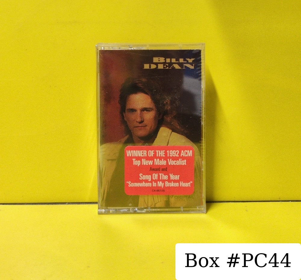 Billy Dean - Billy Dean - 1991 - C4 96728 - New - Sealed - Cassettes - XDR
