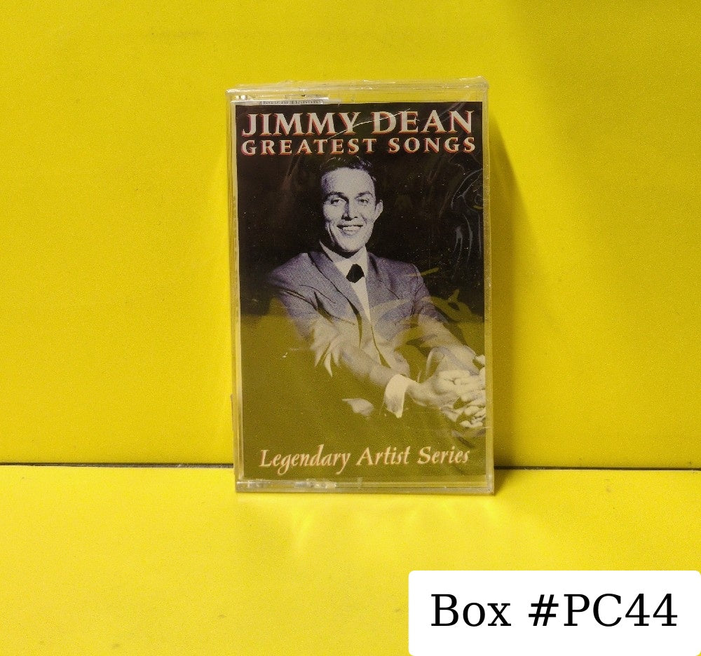 Jimmy Dean - Greatest Songs (Legendary Artists Series) - 1995 - D4-77764 - New - Sealed - Cassettes