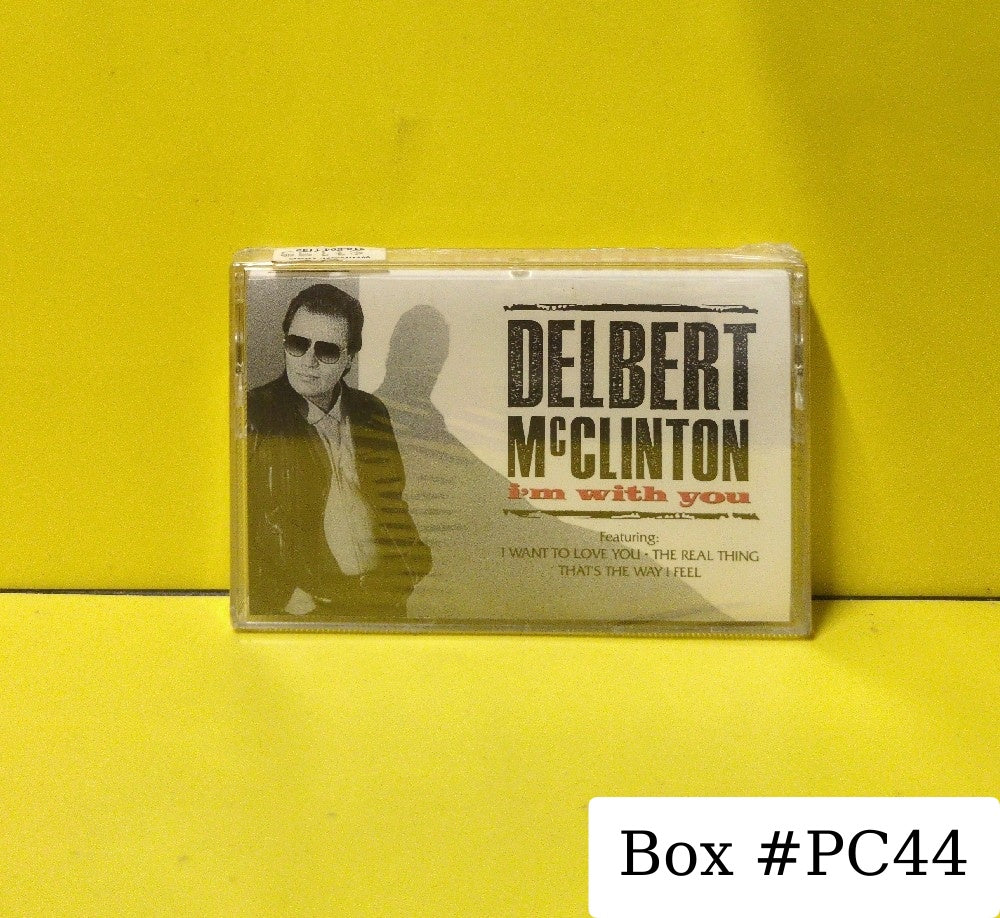 Delbert McClinton - I'm With You - 1990 - D4-77252 - New - Sealed - Cassettes
