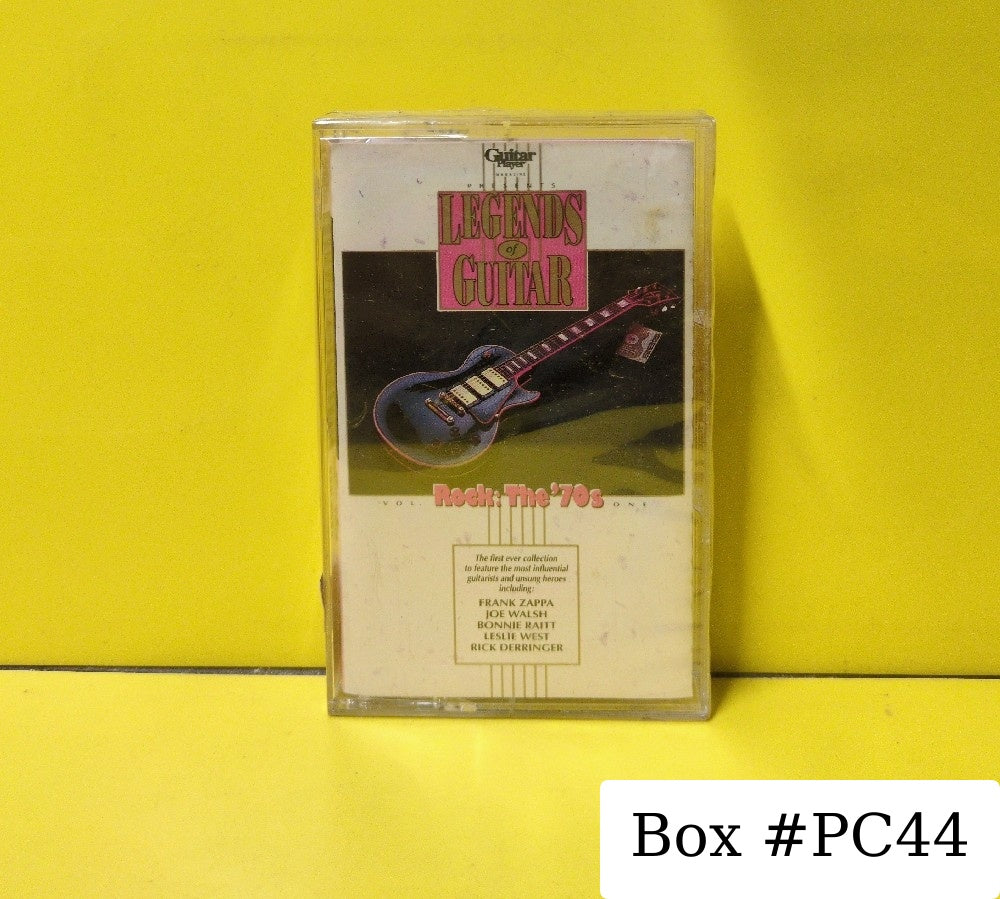 Various - Guitar Player Presents Legends Of Guitar - Rock: The 70's Vol. 1 - 1991 - R4 70721 - New - Sealed - Cassettes