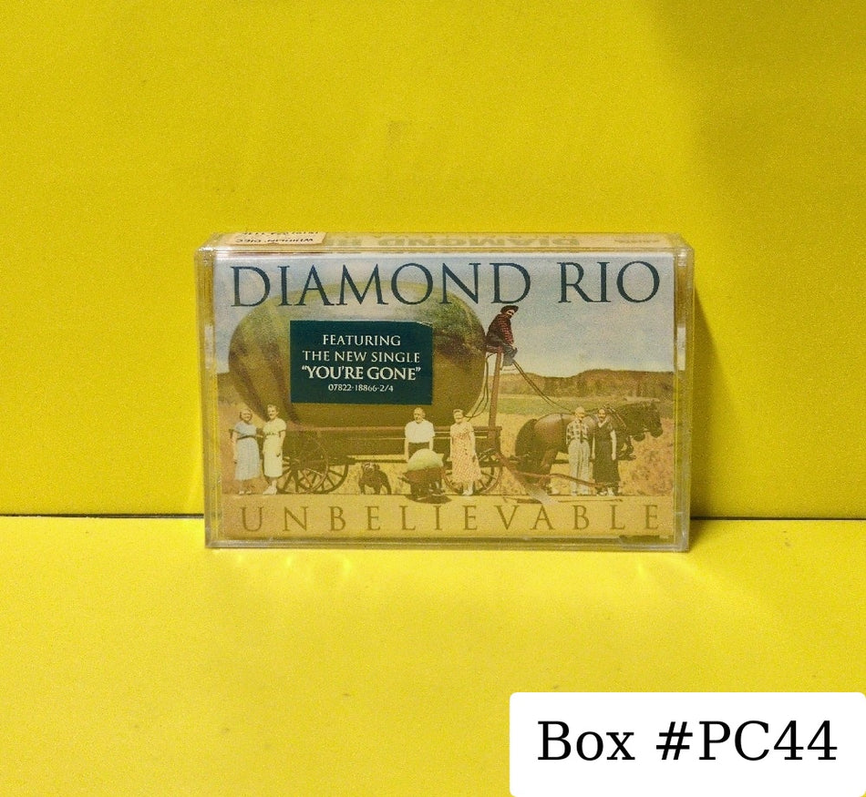 Diamond Rio - Unbelievable - 1998 - 07822-18866-4 - New - Sealed - Cassettes