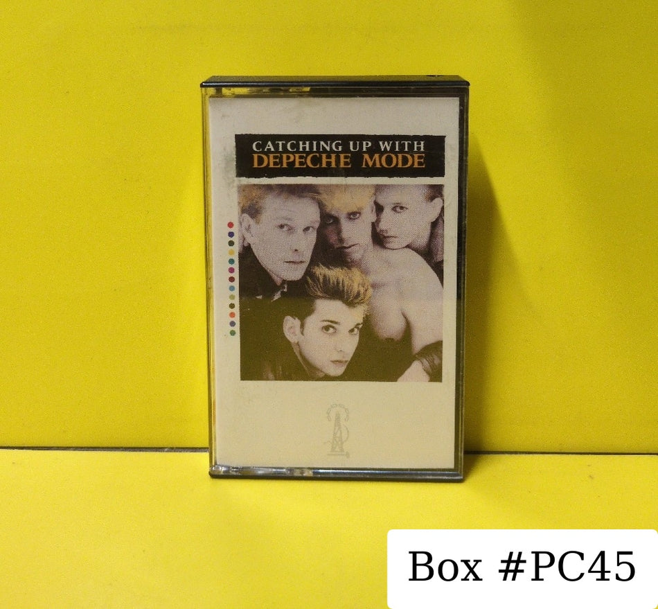 Depeche Mode - Catching Up With Depeche Mode - 1985 - 9 25346-4 - Used - EX - Cassettes - SR Under Logo - Black Back Case - White Tape Shell - No Numbers Between Tape Reels