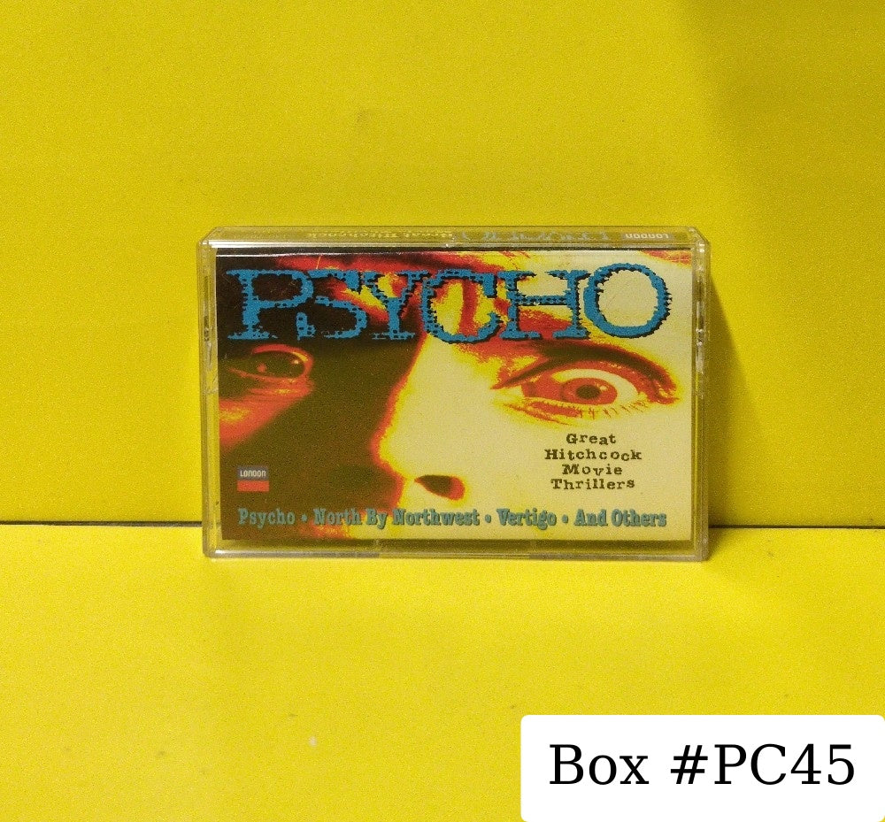 Bernard Herrmann - Psycho • Great Hitchcock Movie Thrillers - 1992 - 436 797-4 - Used - EX - Cassettes