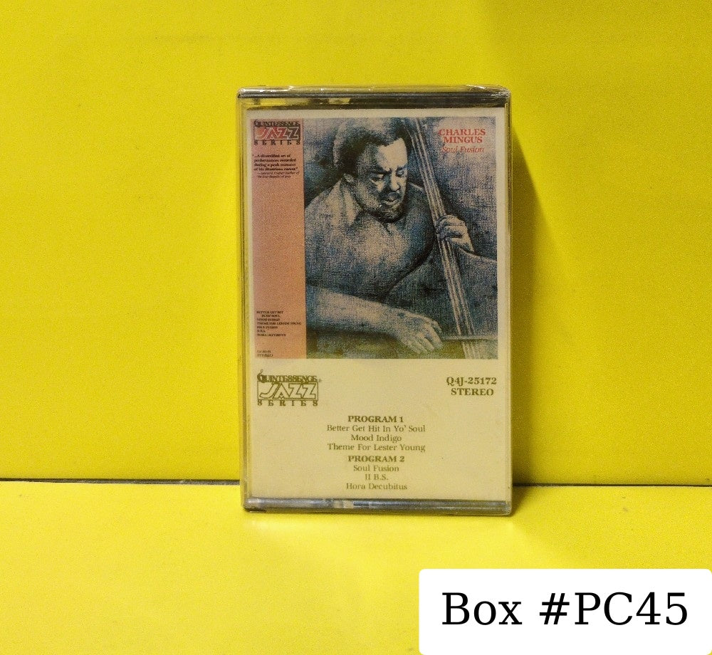 Charles Mingus - Soul Fusion - 1978 - Q4J-25172 - New - Sealed - Cassettes