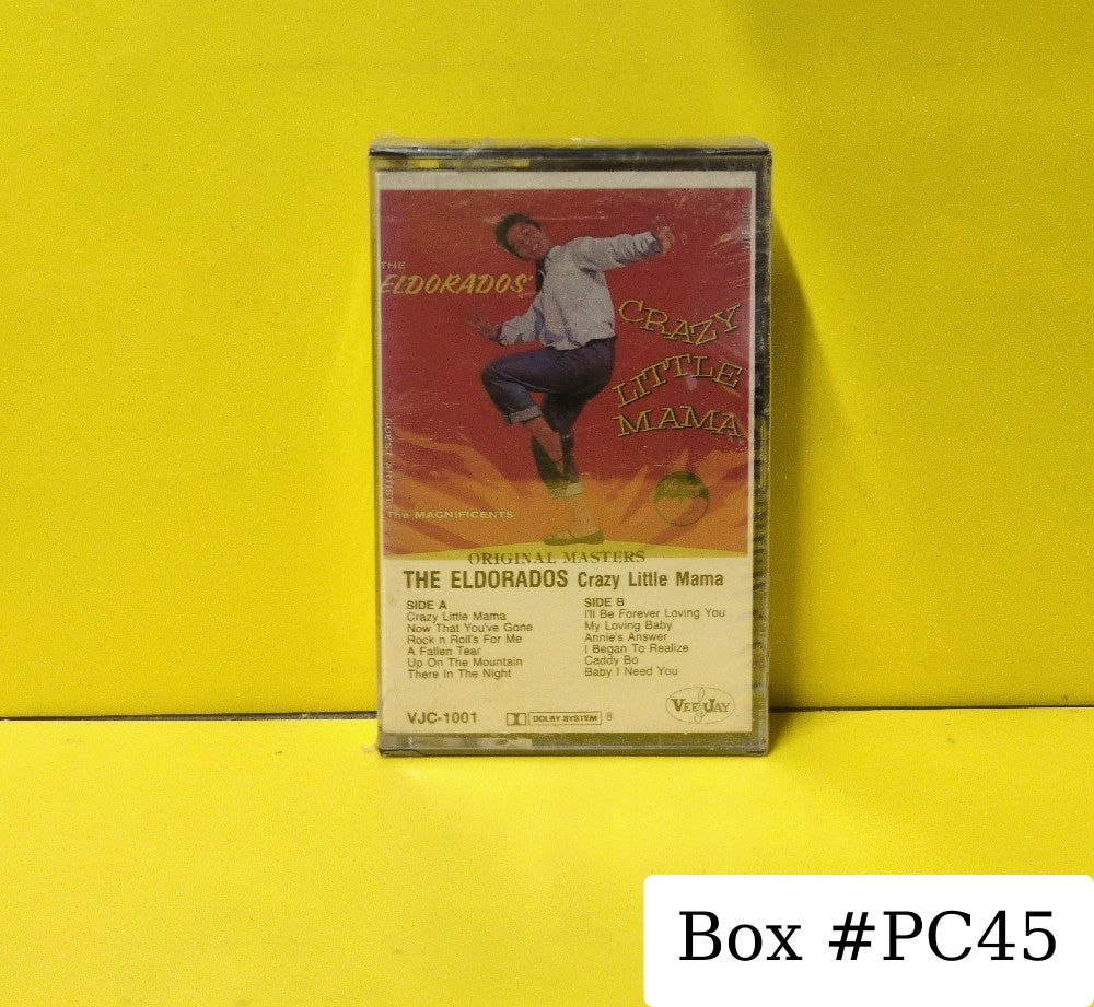 The El Dorados - Crazy Little Mama - 1984 - VJC-1001 - New - Sealed - Cassettes