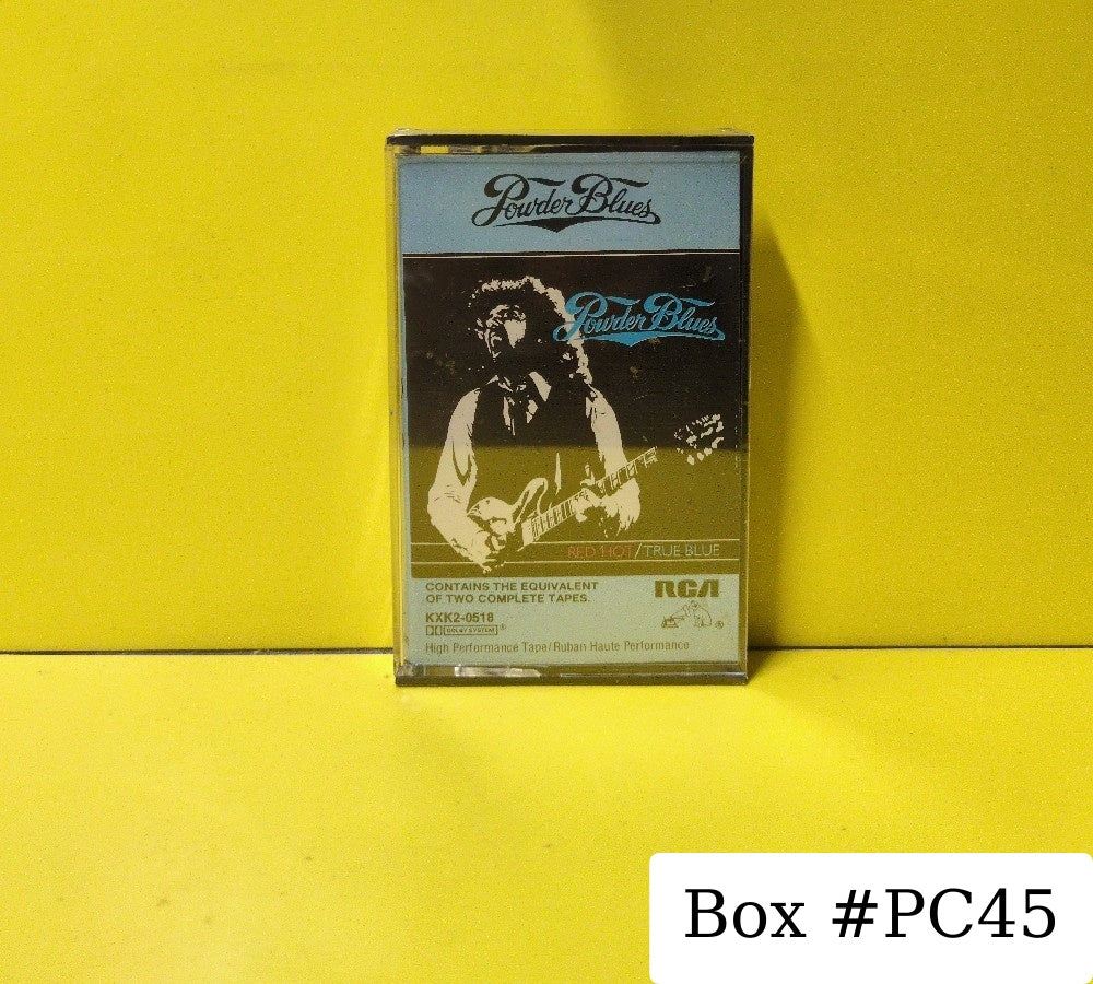 Powder Blues - Red Hot/True Blue - 1983 - KXK2-0518 - New - Sealed - Cassettes - Canadian Import