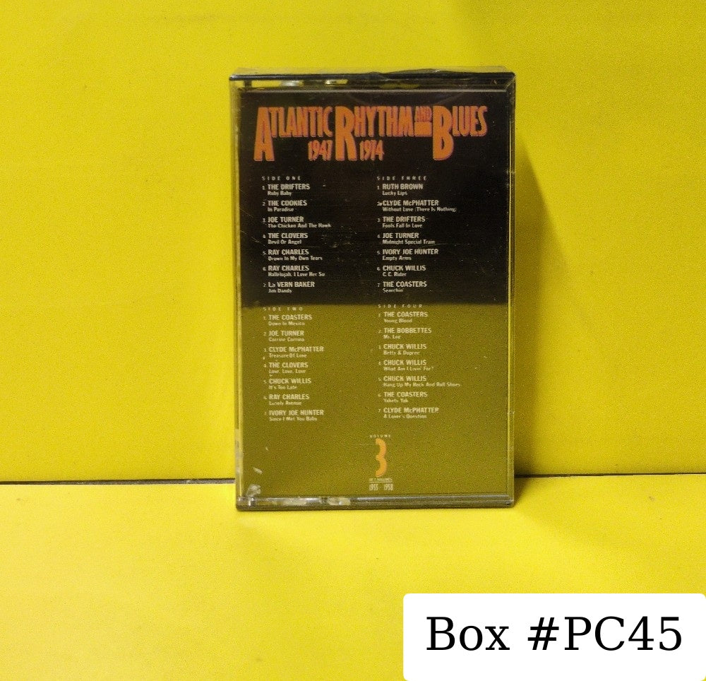 Various - Atlantic Rhythm & Blues 1947-1974 (Volume 3 1955-1958) - 1985 - 7 81295-4-F - New - Sealed - Cassettes