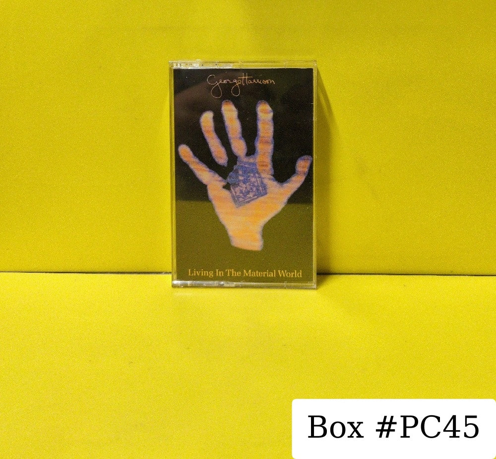 George Harrison - Living In The Material World - 1991 - C4-94110 - Used - EX - Cassettes - Reissue - Clear Tape Shell