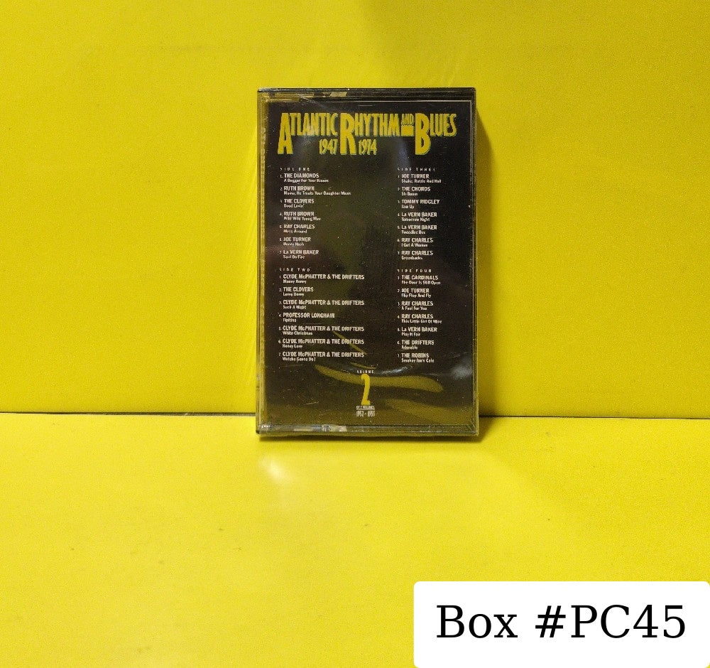 Various - Atlantic Rhythm & Blues 1947-1974 (Volume 2 1952-1955) - 1985 - 81294-4-F - New - Sealed - Cassettes