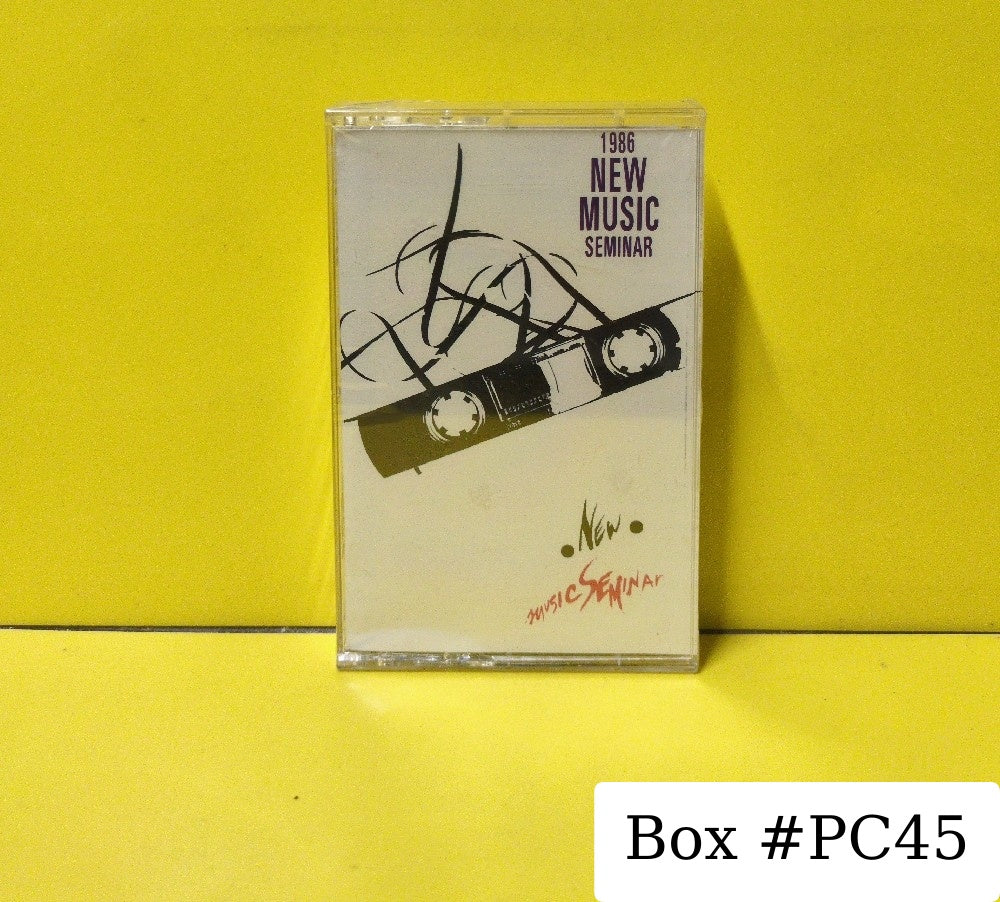 Various - 1986 New Music Seminar - 1986 - EPRO-009 - New - Sealed - Cassettes - Promo