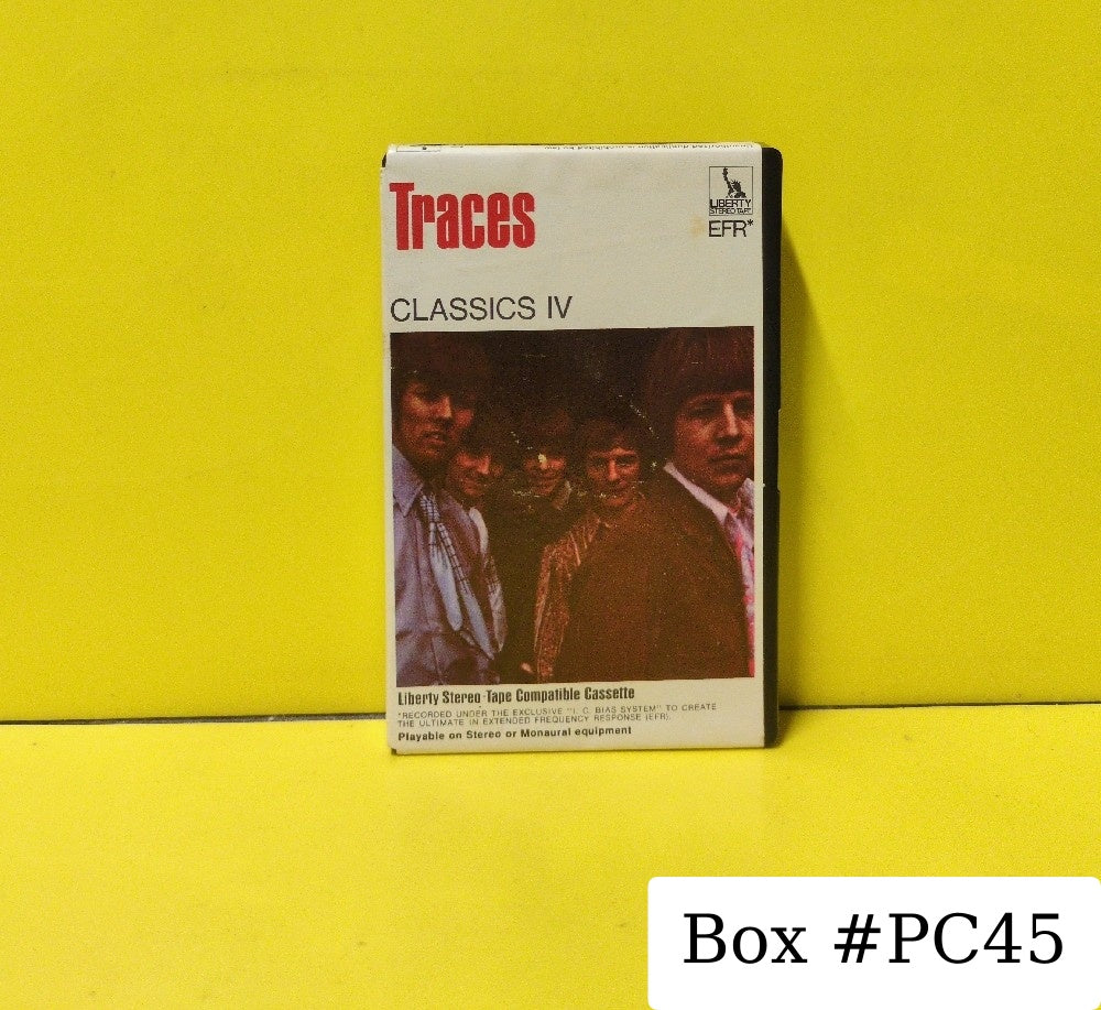 Classics IV - Traces - C-0947 - Used - EX - Cassettes - Black And White Tape Shell