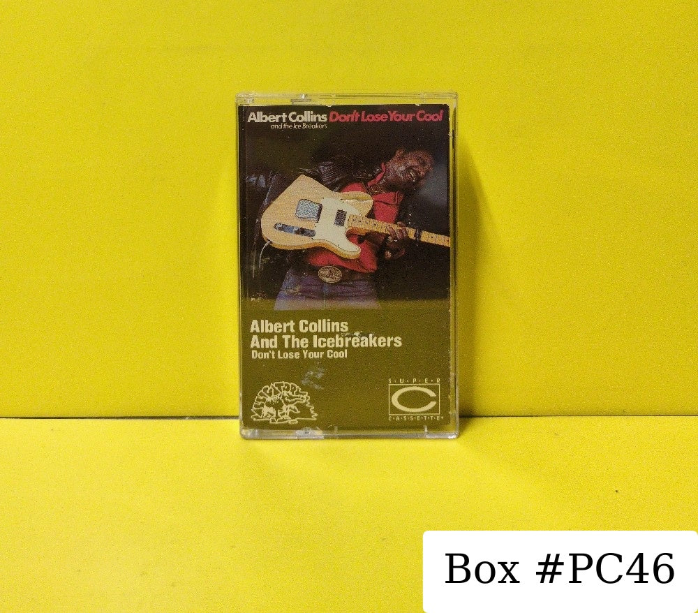 Albert Collins And The Icebreakers - Don't Lose Your Cool - 1983 - ALC 4730 - Used - EX - Cassettes - Canadian Import