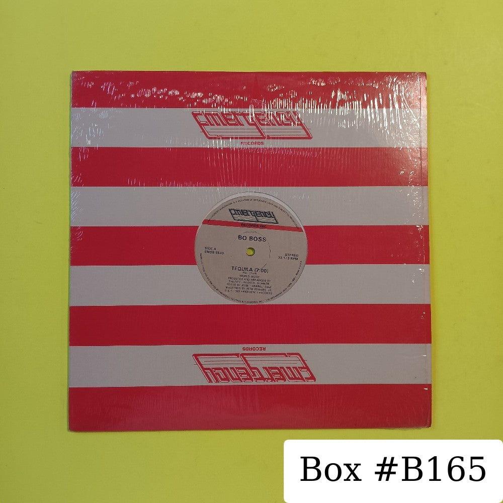 Bo Boss - Tequila 12" ITALO-DISCO - 1982 - EMDS 6533 - Used - VG++ - Vinyl