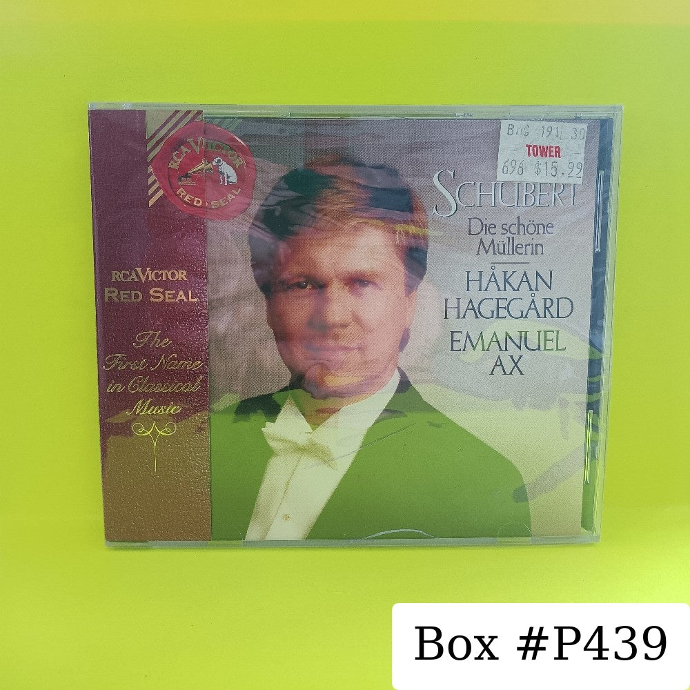 Håkan Hagegård, Emanuel Ax - Schubert: Die Schöne Müllerin - 1994 - 09026 61705 2 - New - Sealed - CDs