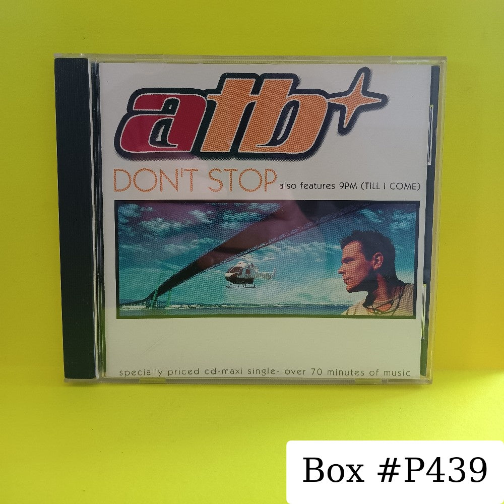 ATB - Don't Stop - 1999 - 623398331329 - Used - VG++ - CDs
