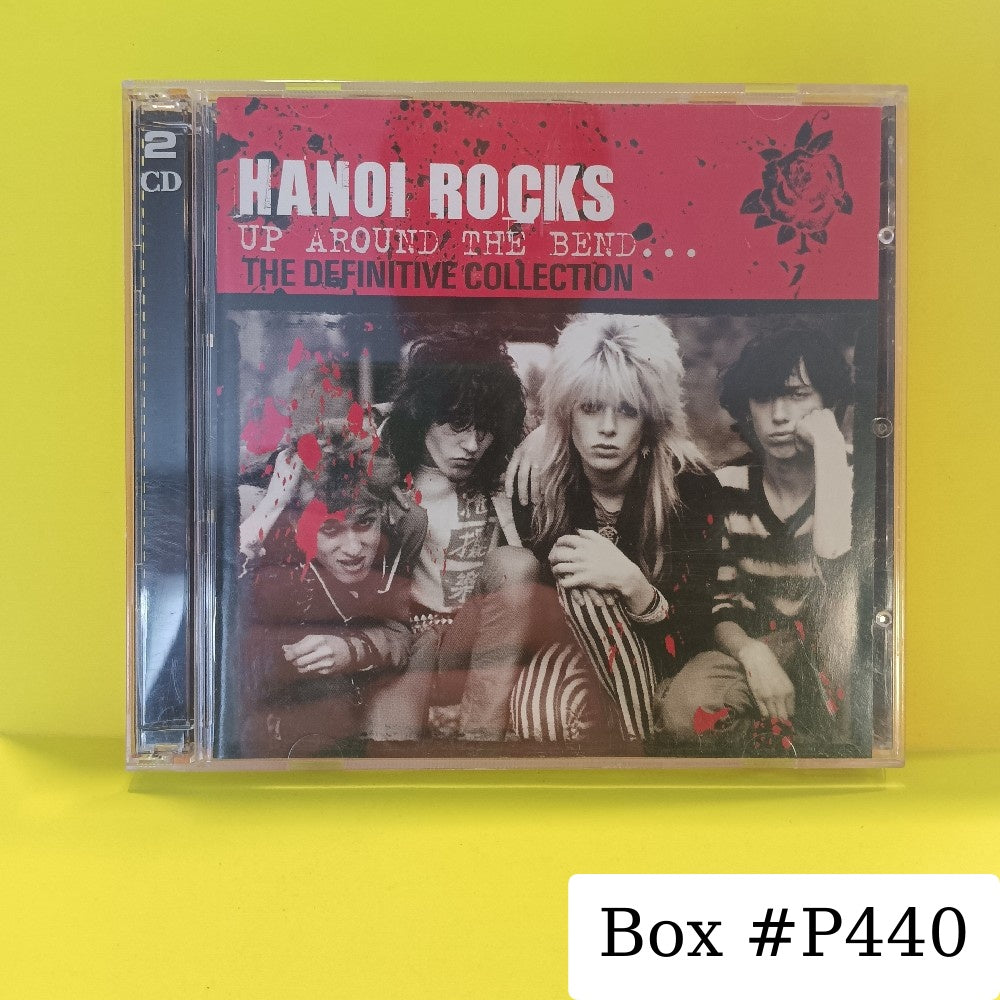 Hanoi Rocks - Up Around The Bend... The Definitive Collection 2CD - 2004 - SMEDD002 - Used - EX - CDs