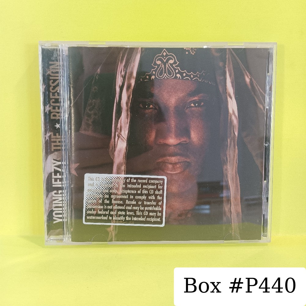 Young Jeezy - The Recession PROMO - 2008 - B0011537-02 - Used - NM - CDs