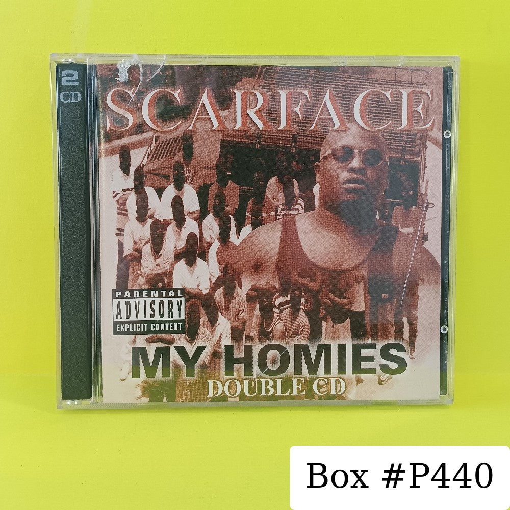 Scarface  - My Homies 2CD PROMO - 1998 - 7243 8 45471 2 7 - Used - VG++ - CDs