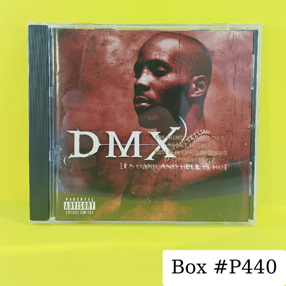 DMX - It's Dark And Hell Is Hot PROMO CD - 1998 - 314 558 227-2 - Used - NM - CDs
