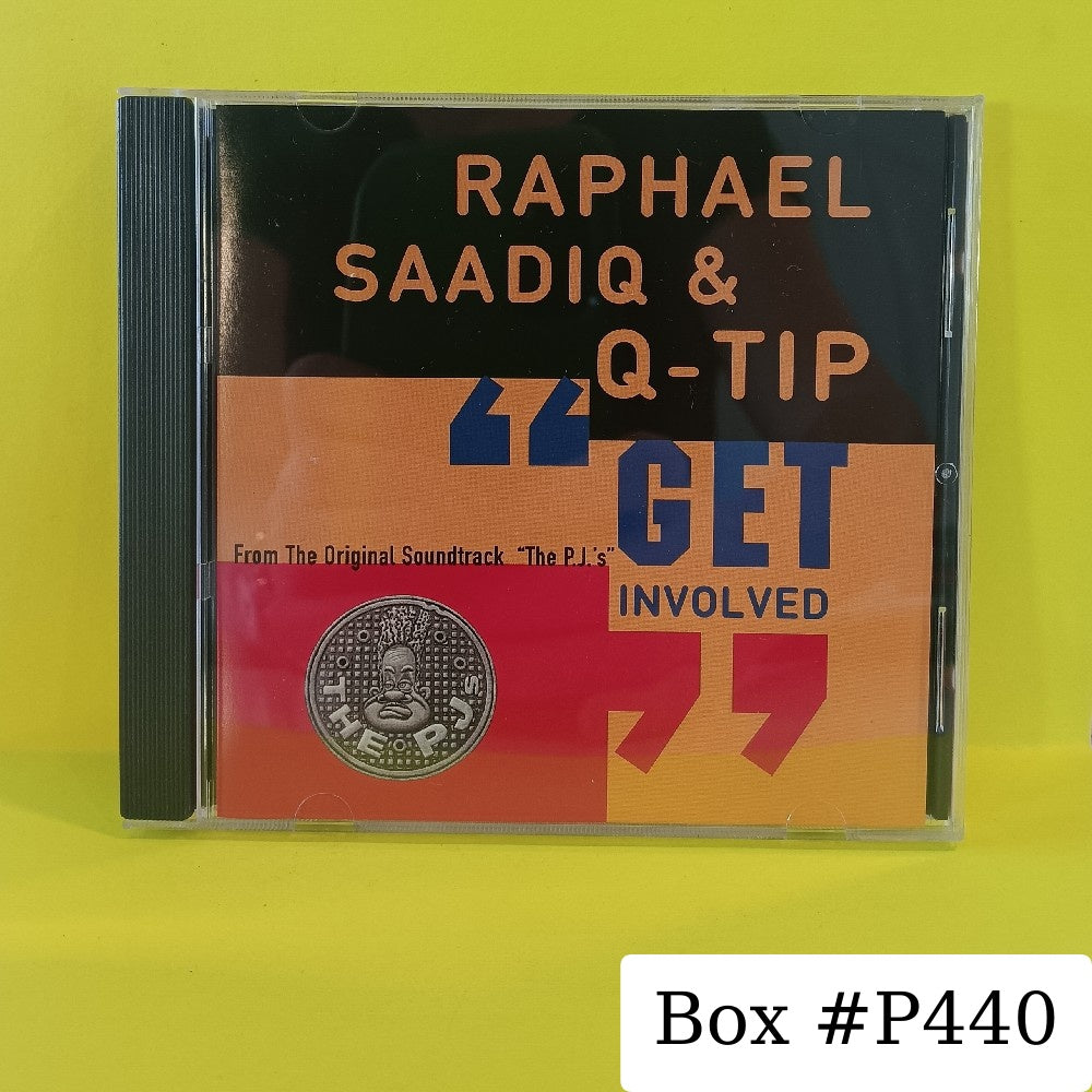 Raphael Saadiq & Q-Tip - Get Involved PROMO - 1999 - PRCD-11068-2 - Used - NM - CDs