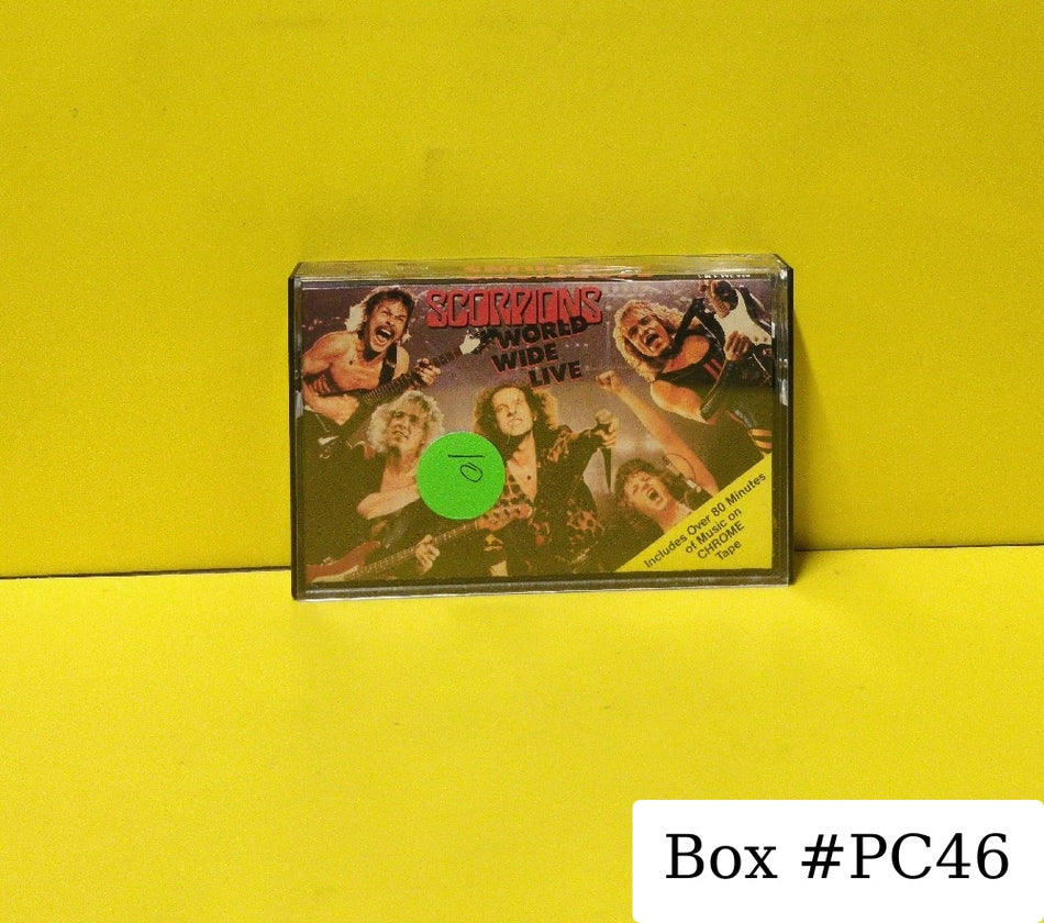 Scorpions - World Wide Live - 1985 - 824 344-4 M-1 - Used - EX - Cassettes