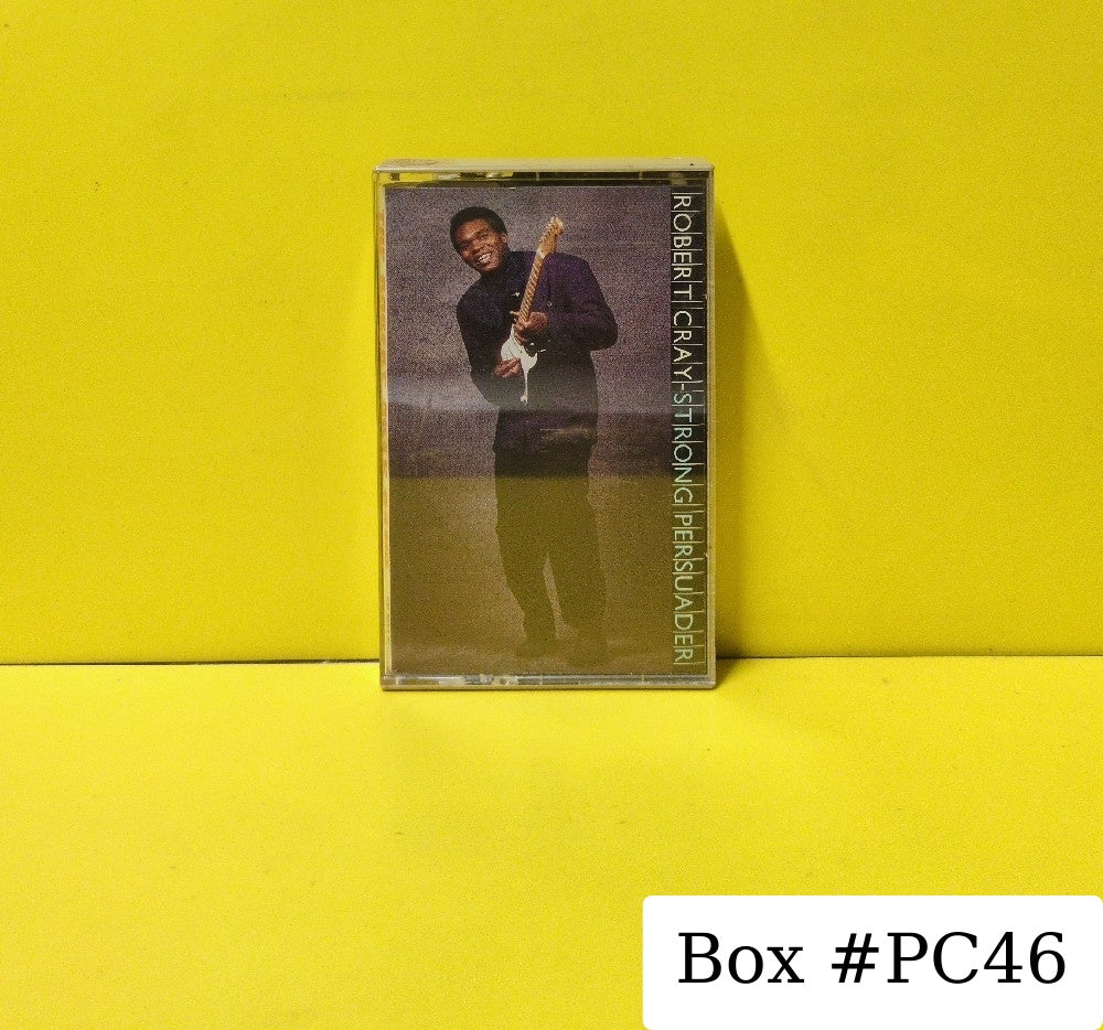 Robert Cray - Strong Persuader - 1986 - 830 568-4 M-1 - Used - EX - Cassettes - Beige Back Case - Grey Tape Shell