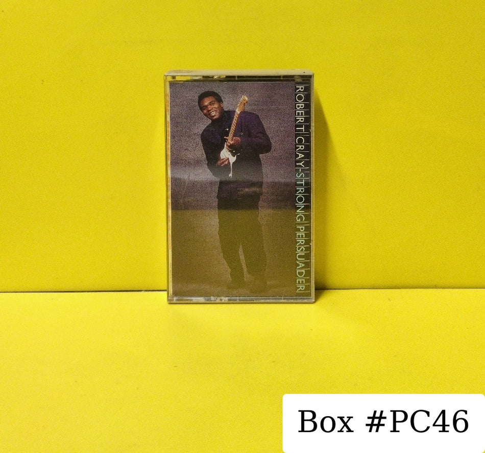 Robert Cray - Strong Persuader - 1986 - 830 568-4 M-1 - Used - EX - Cassettes - Beige Back Case - Grey Tape Shell
