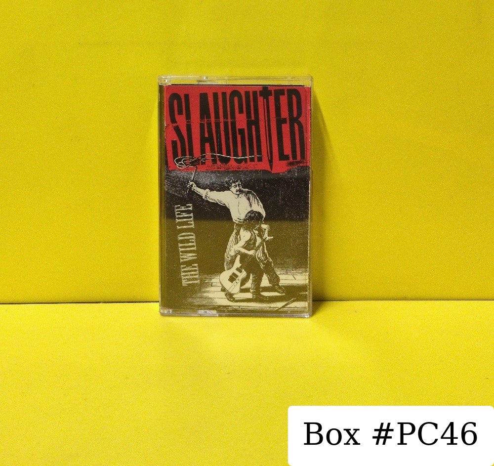 Slaughter - The Wild Life - 1992 - F4-21911 - Used - EX - Cassettes