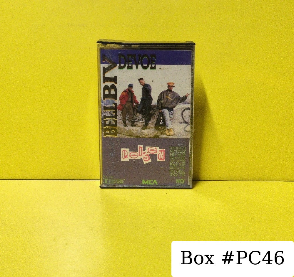 Bell Biv Devoe - Poison - 1990 - MCAC-6387 - Used - EX - Cassettes - Clear Tape Shell