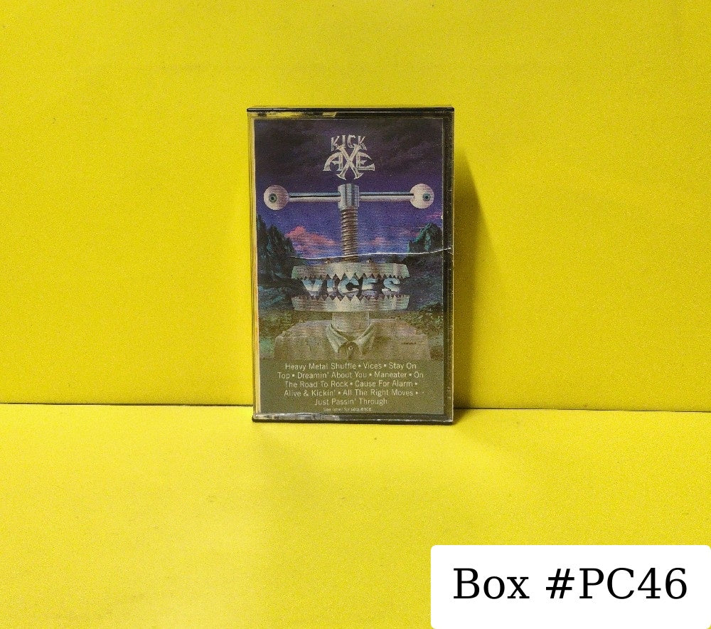 Kick Axe - Vices - 1984 - PZT 39297 - Used - EX - Cassettes