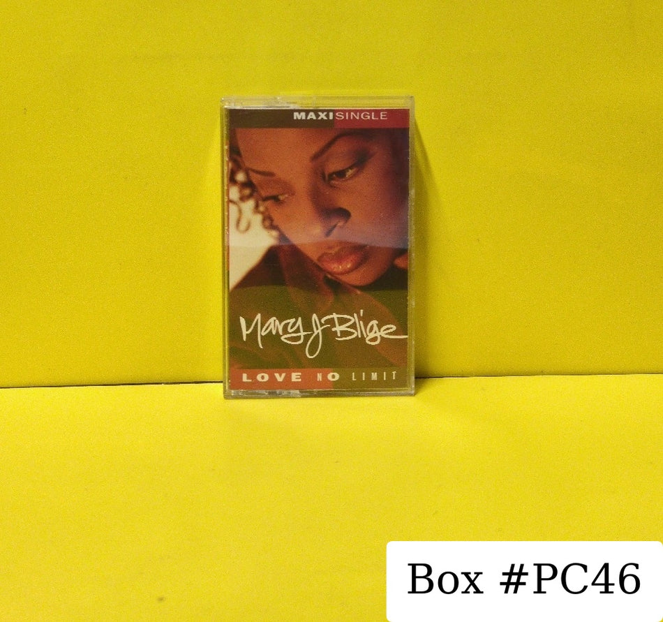 Mary J. Blige - Love No Limit - 1993 - UPTM-54640 - Used - EX - Cassettes - Maxi-Single