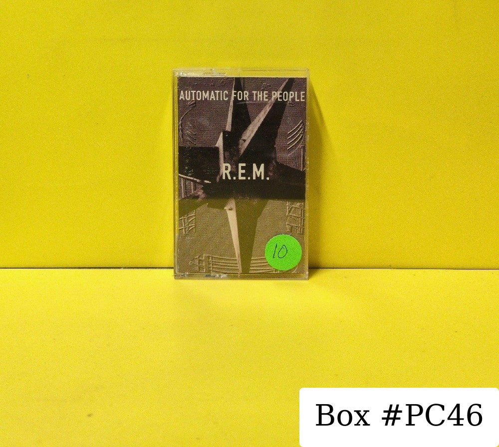 R.E.M. - Automatic For The People - 1992 - 9 45055-4 - Used - EX - Cassettes - Yellow Tape Shell
