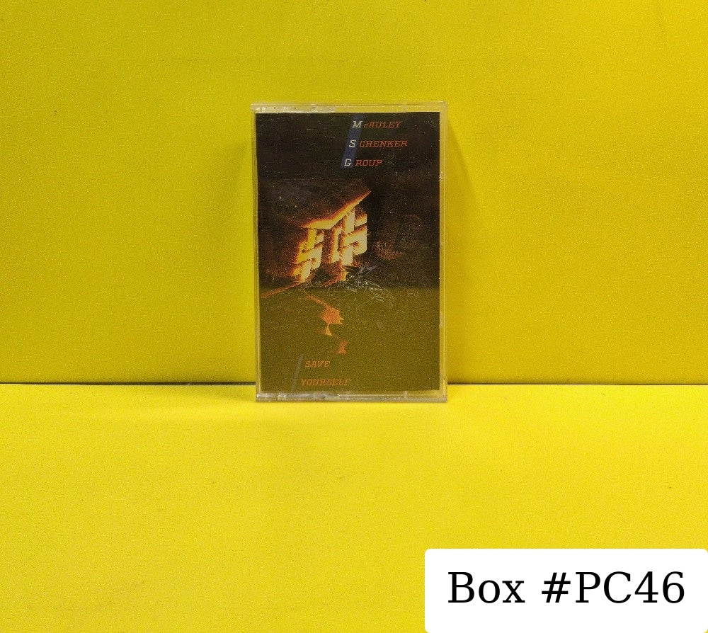 McAuley Schenker Group - Save Yourself - 1989 - C4-92752 - Used - EX - Cassettes