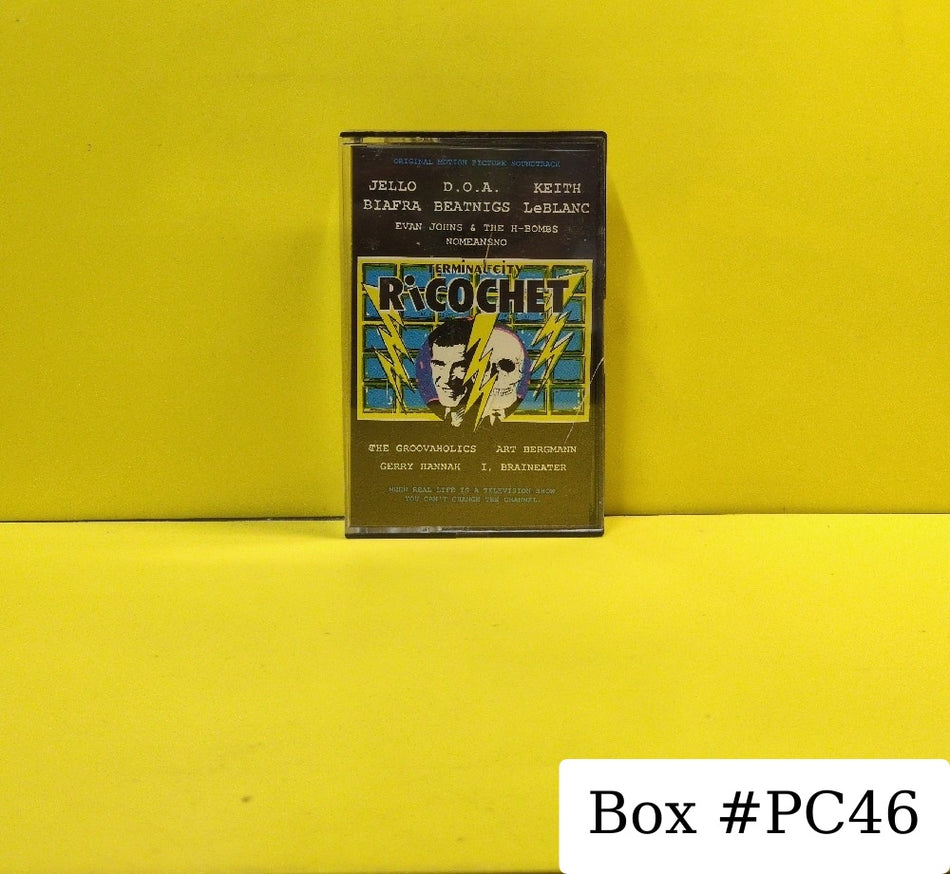 Various - Terminal City Ricochet - Original Motion Picture Soundtrack - 1989 - VIRUS 75C - Used - EX - Cassettes