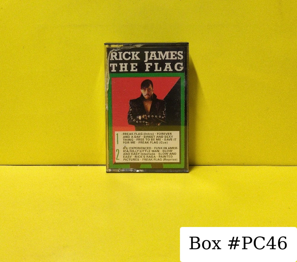 Rick James - The Flag - 1986 - 6185 GC - Used - EX - Cassettes