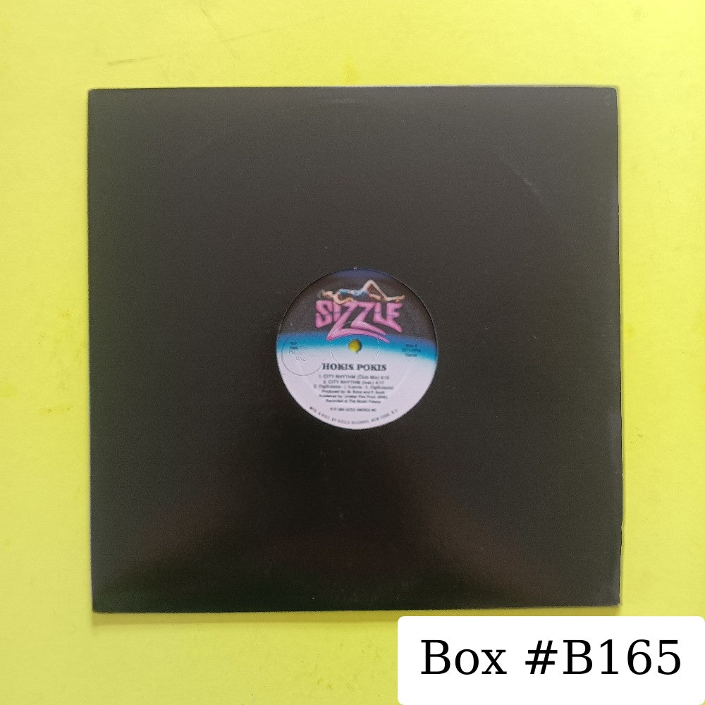 Hokis Pokis - City Rhythm 12" PROMO Italo-Disco  - 1989 - S12 7000 - Used - EX - Vinyl
