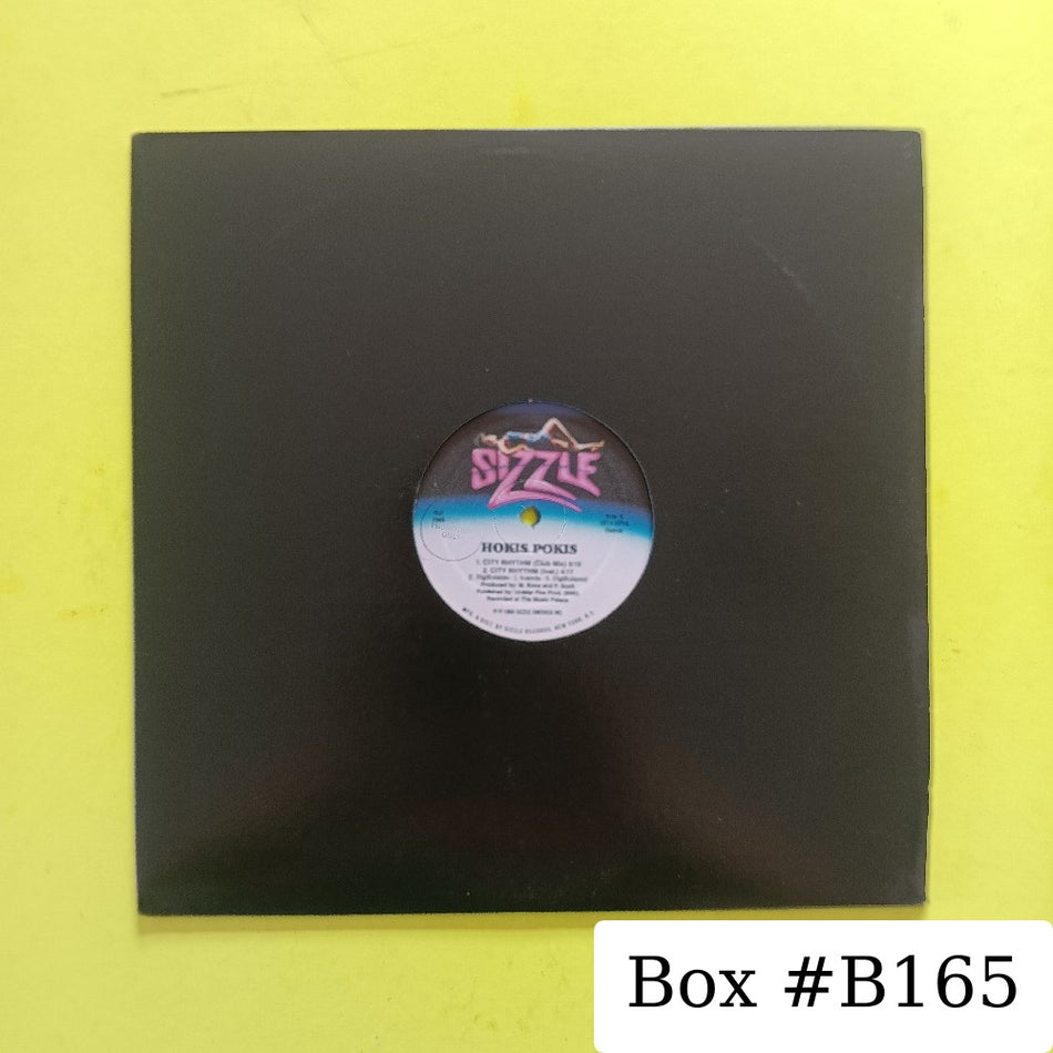 Hokis Pokis - City Rhythm 12" PROMO Italo-Disco  - 1989 - S12 7000 - Used - EX - Vinyl