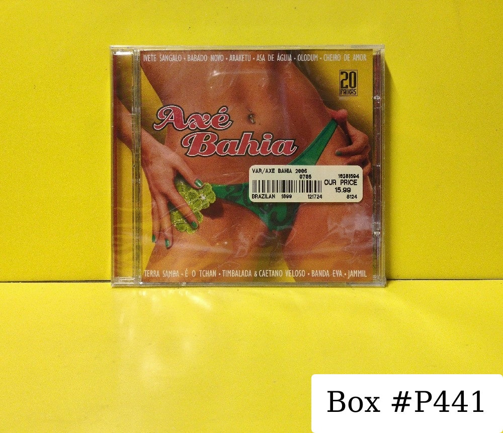 Various - Axé Bahia 2005 - 2005 - 07502103442 - New - Sealed - CDs - Brazilian Import