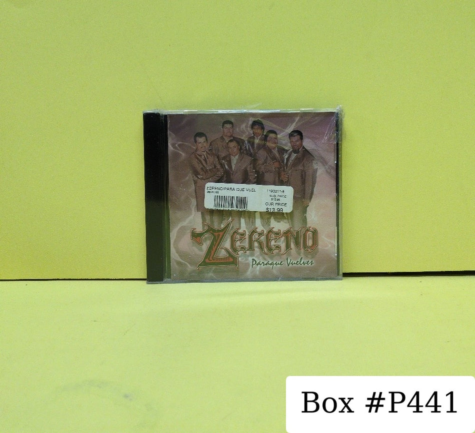 Zereno - Paraque Vuelves - 2002 - DMM-1965 - New - Sealed - CDs