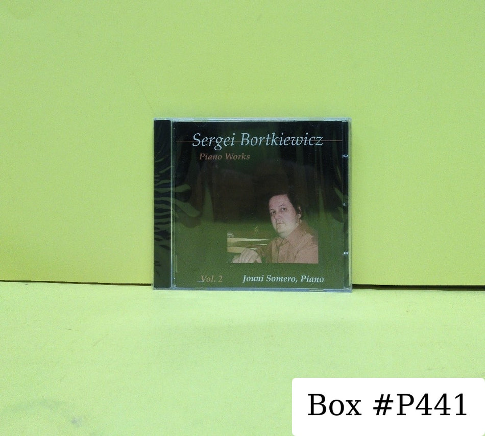 Sergei Bortkiewicz, Jouni Somero - Piano Works Vol. 2 - 2008 - FCRCD-9719 - New - Sealed - CDs - Finland Import