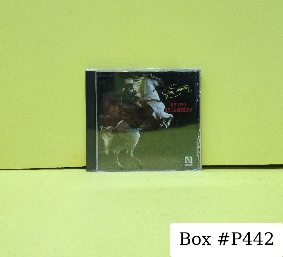 Joan Sebastian - En Vivo En La Mexico - 2004 - CDN-3170 - New - Sealed - CDs - Reissue - Mexico Import