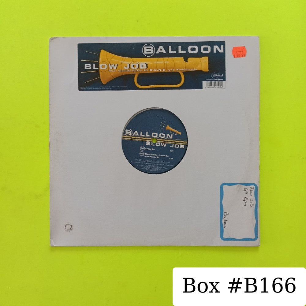 Balloon - Blow Job 12" GERMANY - 1998 - 0043510 CON - Used - VG+ - Vinyl