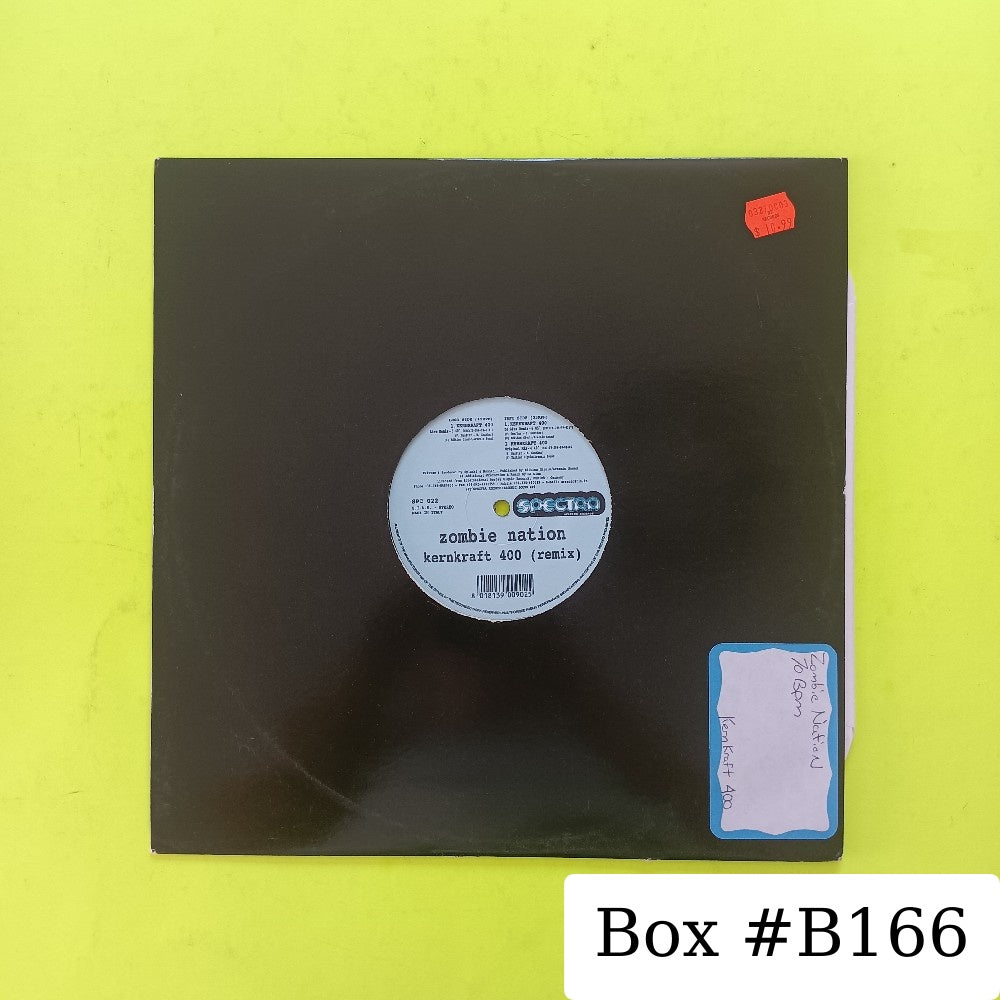 Zombie Nation - Kernkraft 400 (Remix) 12" ITALY - 1999 - SPC 022 - Used - VG++ - Vinyl