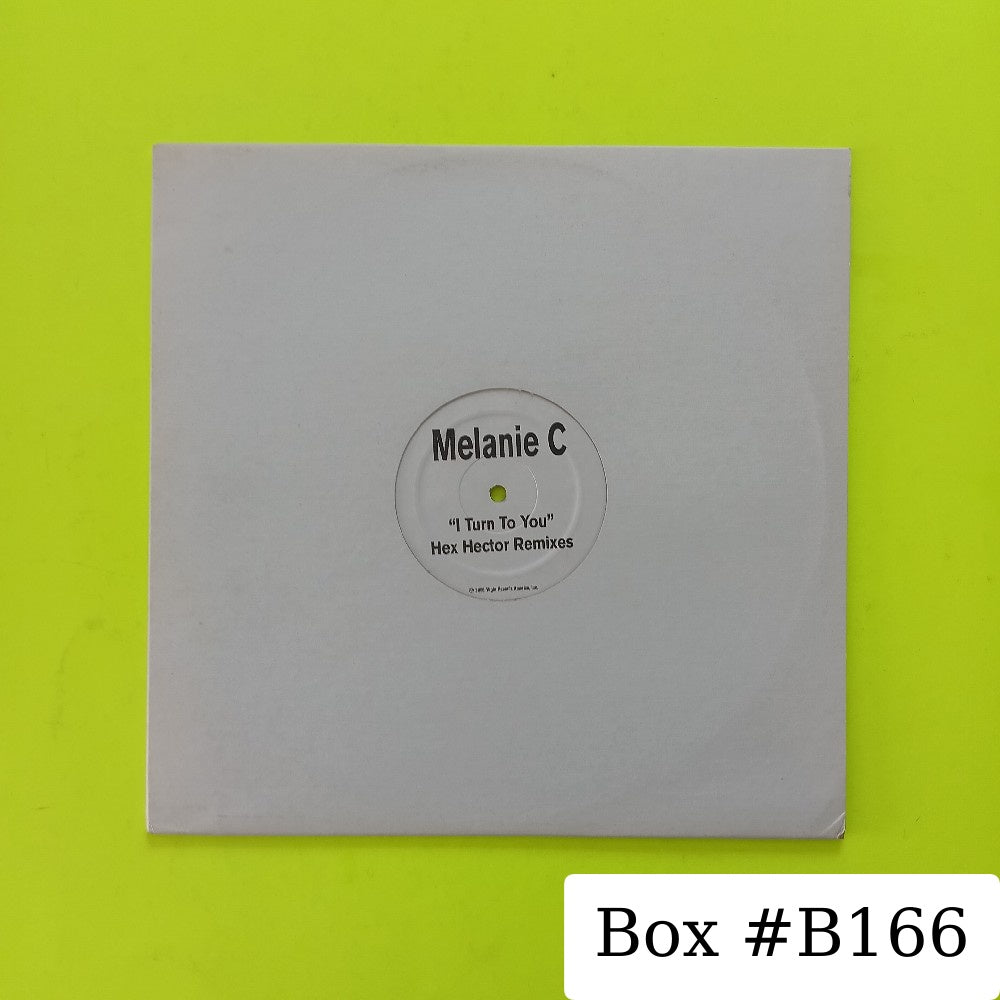 Melanie C SPICE GIRLS - I Turn To You Hex Hector Remixes 12" PROMO - 2000 - MELC - Used - VG++ - Vinyl