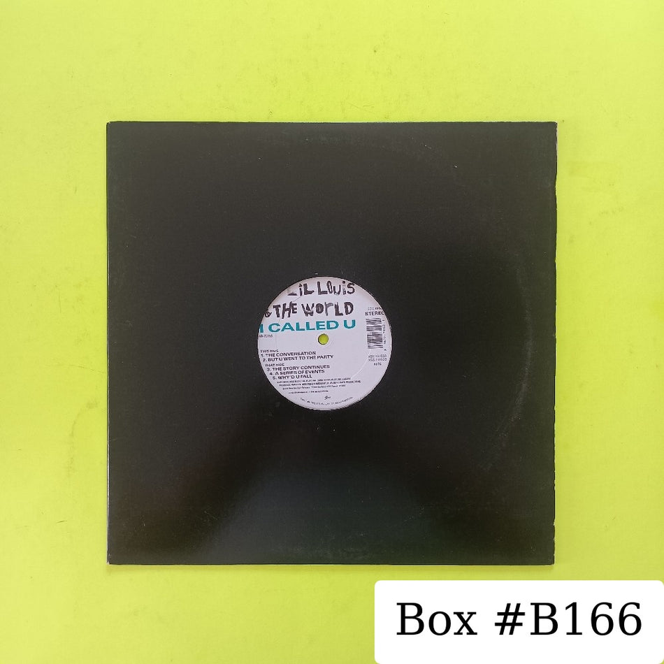 Lil' Louis & The World - I Called U 12" - 1990 - 49-73153 - Used - VG++ - Vinyl