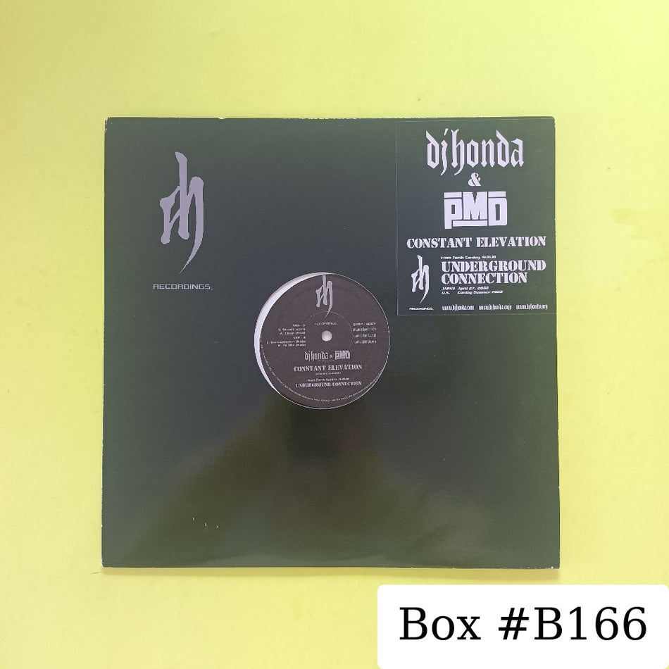 DJ Honda - Constant Elevation 12" - 2002 - DHRP-0002 - Used - EX - Vinyl
