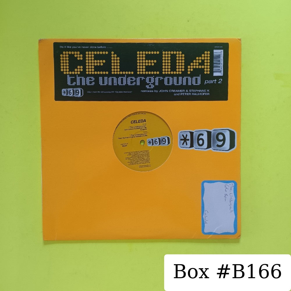 Celeda - The Underground (Part 2) 12" - 2000 - star1211 - Used - VG++ - Vinyl