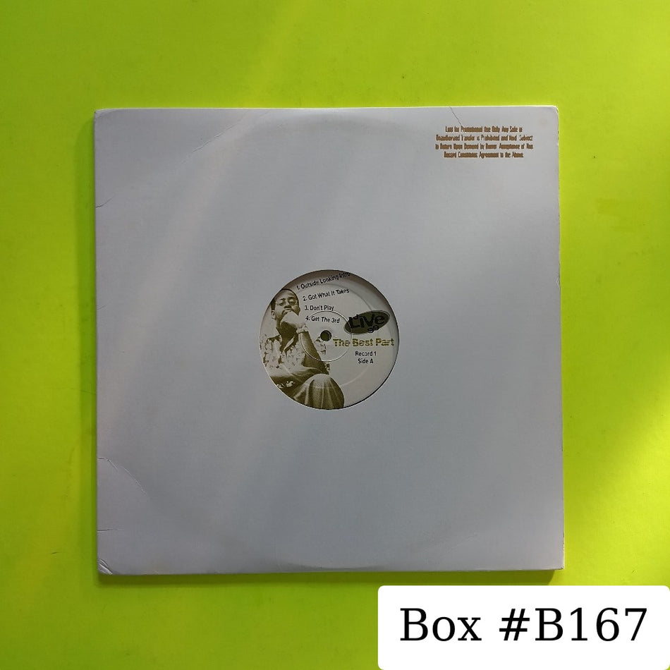J-Live - The Best Part 2LP - 1999 - JCR-007 - Used - VG++ - Vinyl