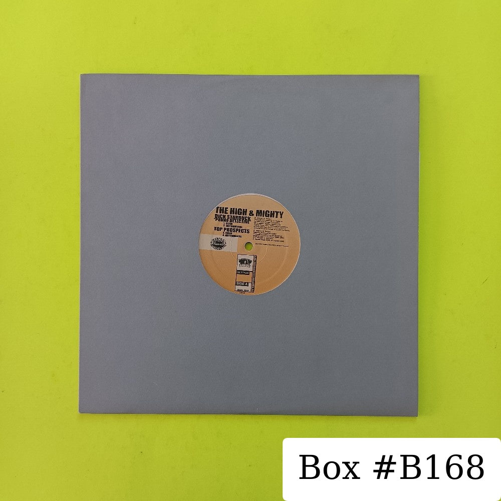 The High & Mighty - Dick Starbuck Porno Detective 12" - 2000 - RWK-244P - Used - EX - Vinyl